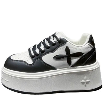 Elevate Elegance Platform Sneakers