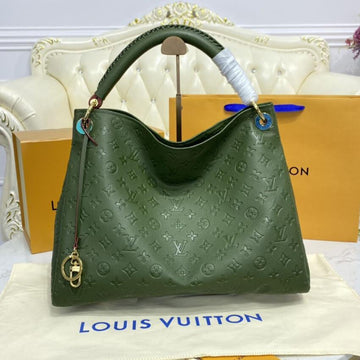 Makersluxe Monogram Artsy Bag Green - LUV 530