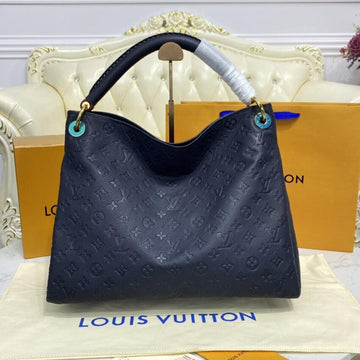 Makersluxe Monogram Artsy Bag Blue - LUV 527
