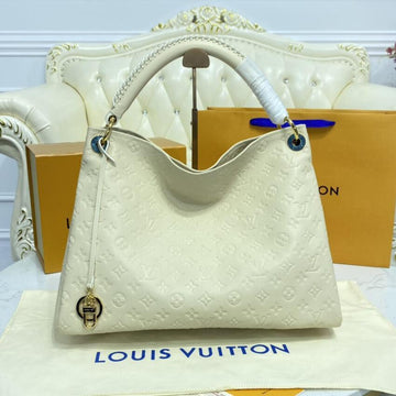 Makersluxe Monogram Artsy Bag Cream - LUV 528