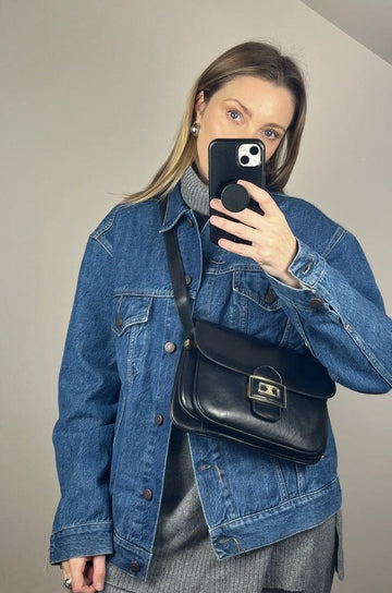 Vintage Celine Triomphe Box Bag