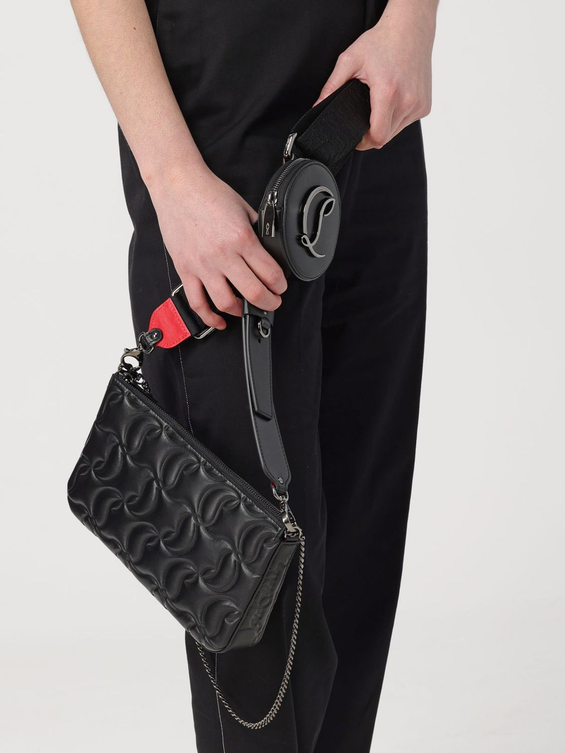 Christian Louboutin Shoulder Bag Woman Black Woman