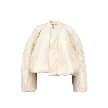 Autumn Winter Luxury Women High Quality Cotton-Padded Short Jacket