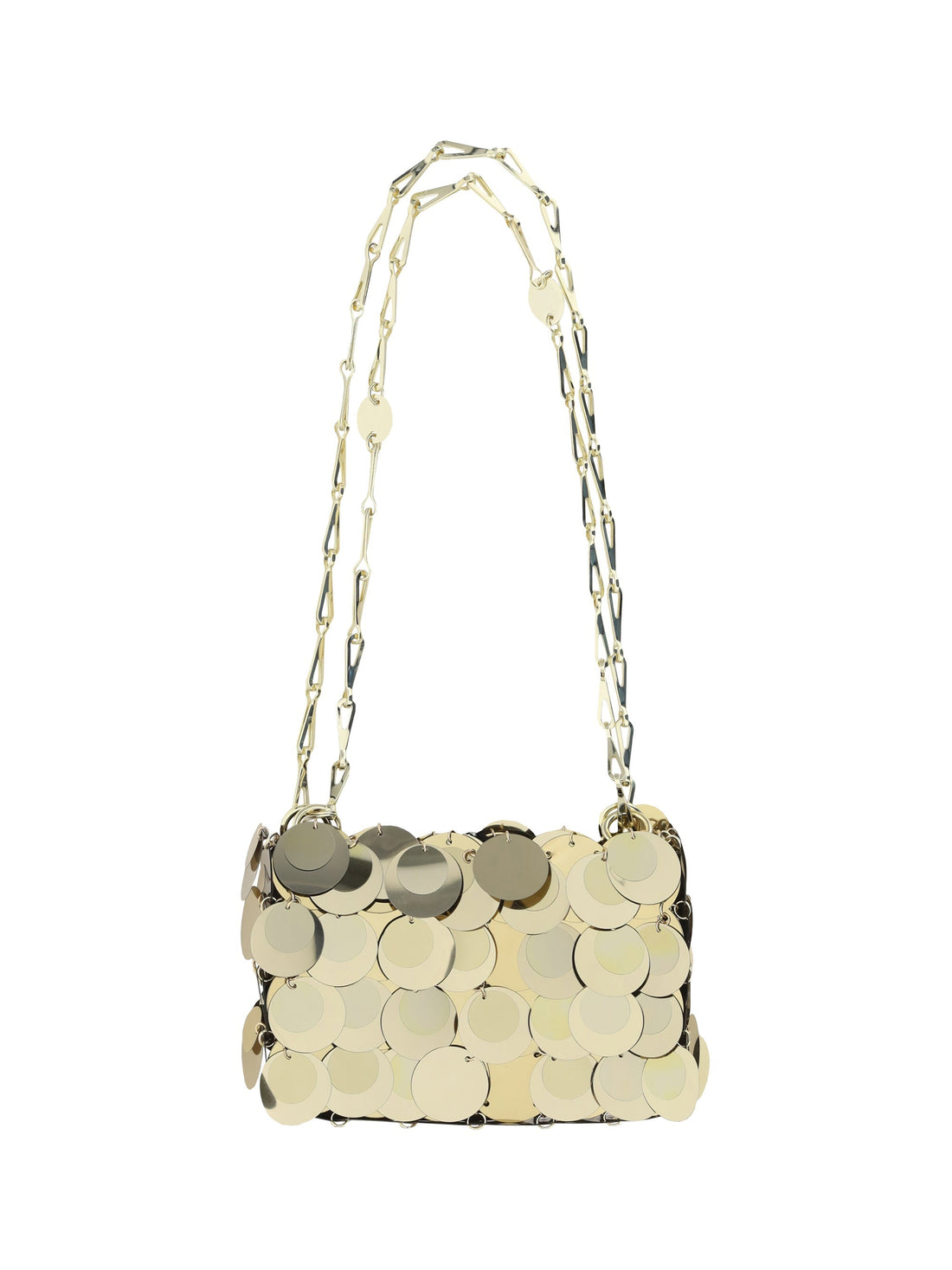 Rabanne Women Sparkle Nano Shoulder Bag