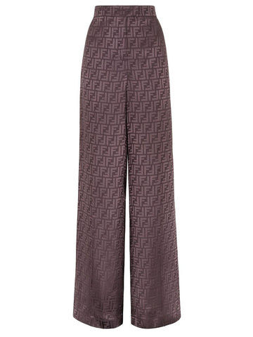 FENDI Chic Wide Leg Trousers