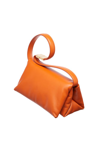 PRISMA LEATHER SHOULDER BAG
