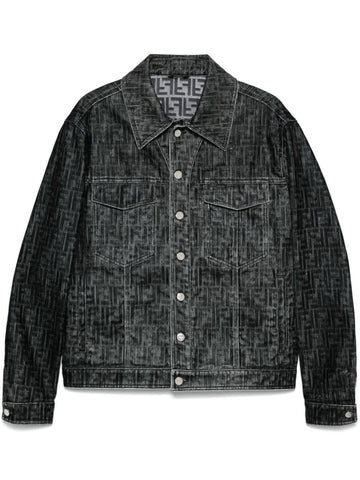 FENDI FF Motif Denim Jacket
