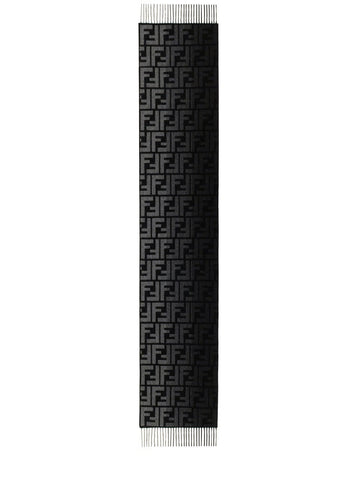FENDI Luxury Wool & Cashmere Scarf
