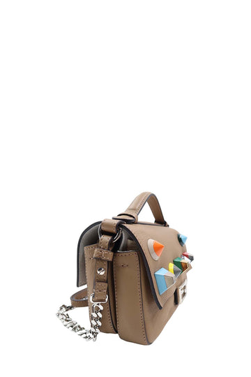 Studded Micro Double Baguette Coffee