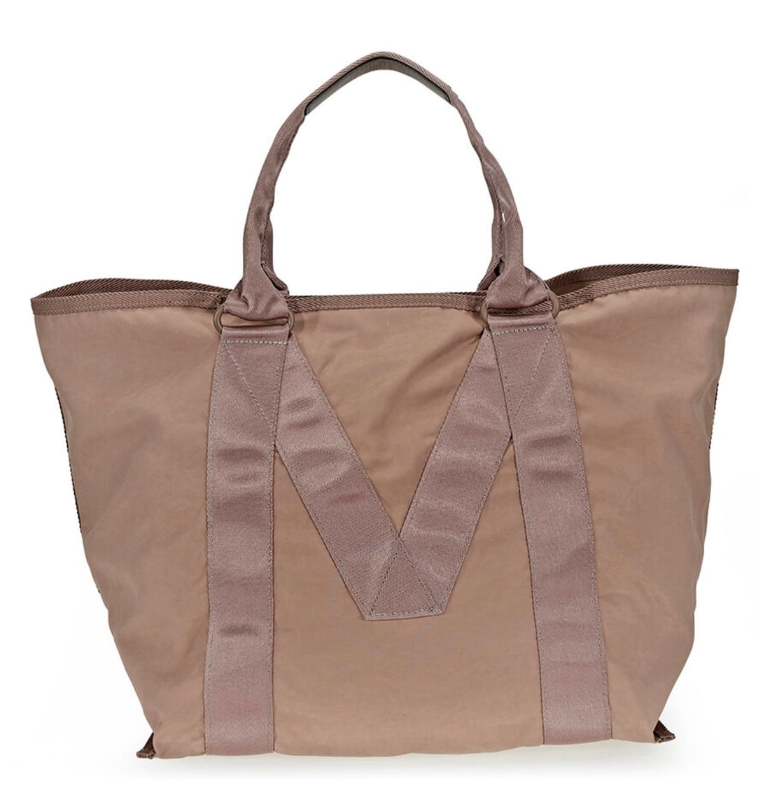 MARC JACOBS Large Spring Street Cotton Canvas Tote Taupe