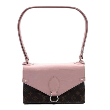 LOUIS VUITTON Shoulder Bag M44033 Monogram Canvas, Epi Leather pink Monogram epi San Michele Women Used