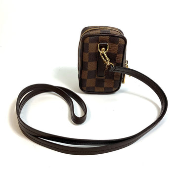 LOUIS VUITTON Shoulder Bag N61738 Damier canvas Brown Damier Etui Okapi Women Used