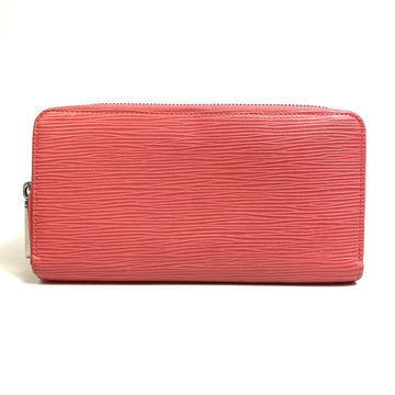 LOUIS VUITTON Long Wallet Purse M60663 Epi Leather pink Epi Zippy wallet Women Used