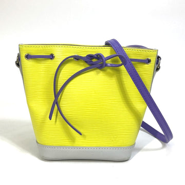 LOUIS VUITTON Shoulder Bag M42501 Epi Leather yellow Epi Mini Bag Nanonoe Women Used