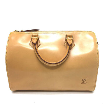 LOUIS VUITTON Handbag M85392 Nomad leather beige Nomad LV Japan 15th Anniversary Speedy 30 Women Used