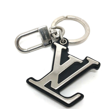 LOUIS VUITTON key ring M00971 metal Silver Porto Cre LV Classic mens Used