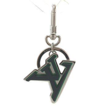 LOUIS VUITTON key ring M00926 metal Silver Portocle LV Matic Women Used