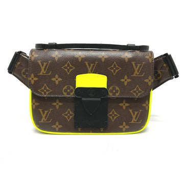 LOUIS VUITTON Shoulder Bag M45864 Monogram canvas Brown Monogram S-lock slingback mens Used