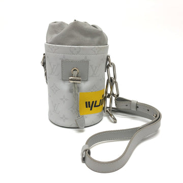 LOUIS VUITTON Shoulder Bag M44631 Monogram canvas White x gray White monogram chalk nano mens Used