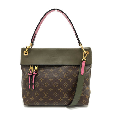 LOUIS VUITTON Shoulder Bag M43159 Monogram canvas Brown Monogram Tuile Reevess Women Used