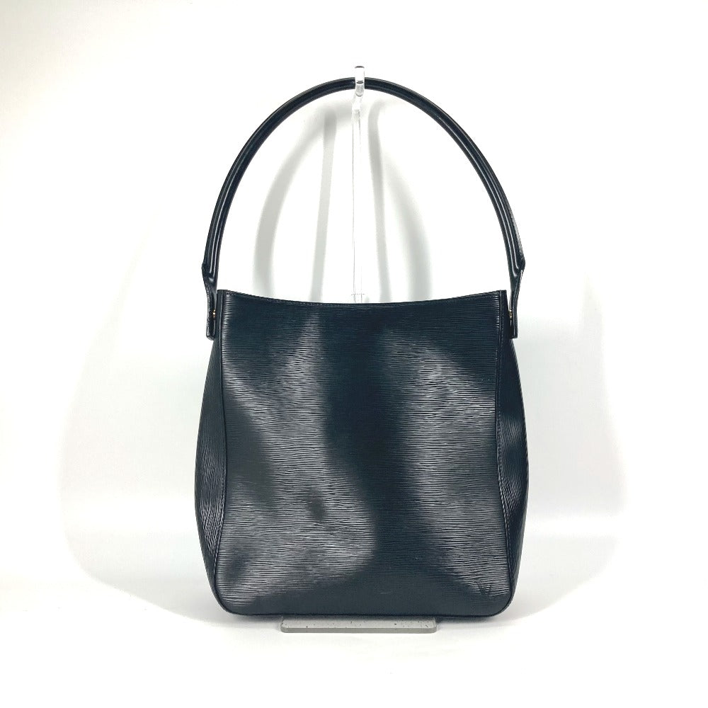 LOUIS VUITTON Shoulder Bag Epi Leather black Epi LoopingGM Women Used