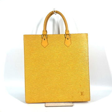 LOUIS VUITTON Handbag M52079 Epi Leather yellow Epi Sac Plat Women Used