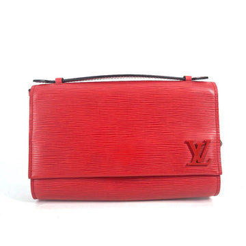 LOUIS VUITTON Shoulder Bag M54538 Epi Leather Red Epi Clerry Women Used