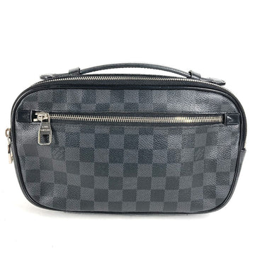 LOUIS VUITTON Sling bag N41289 Damier Grafitto Canvas black Damier Grafitte Ambreil mens Used