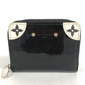 LOUIS VUITTON Coin case M67665 Patent leather black Coin Pocket Wallet Miroir Women Used