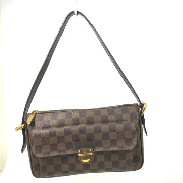LOUIS VUITTON Shoulder Bag N60006 Damier canvas Brown Damier Ravello GM Women Used
