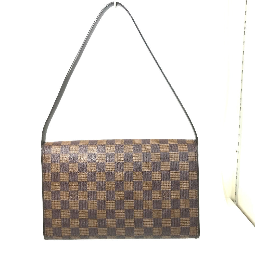 LOUIS VUITTON Shoulder Bag N51160 Damier canvas Brown Damier Tribeca Ron Women Used