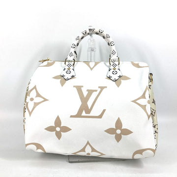 LOUIS VUITTON Handbag M44572 Monogram giant canvas white Monogram Giant Speedy bandouliere30 Women Used