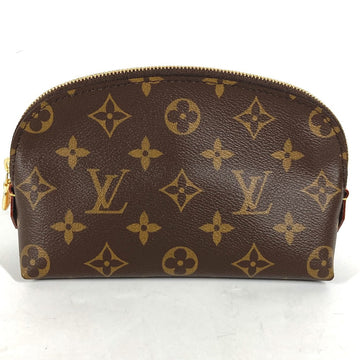 LOUIS VUITTON Pouch M47515 Monogram canvas Brown Monogram Pochette Cosmetic PM Women Used