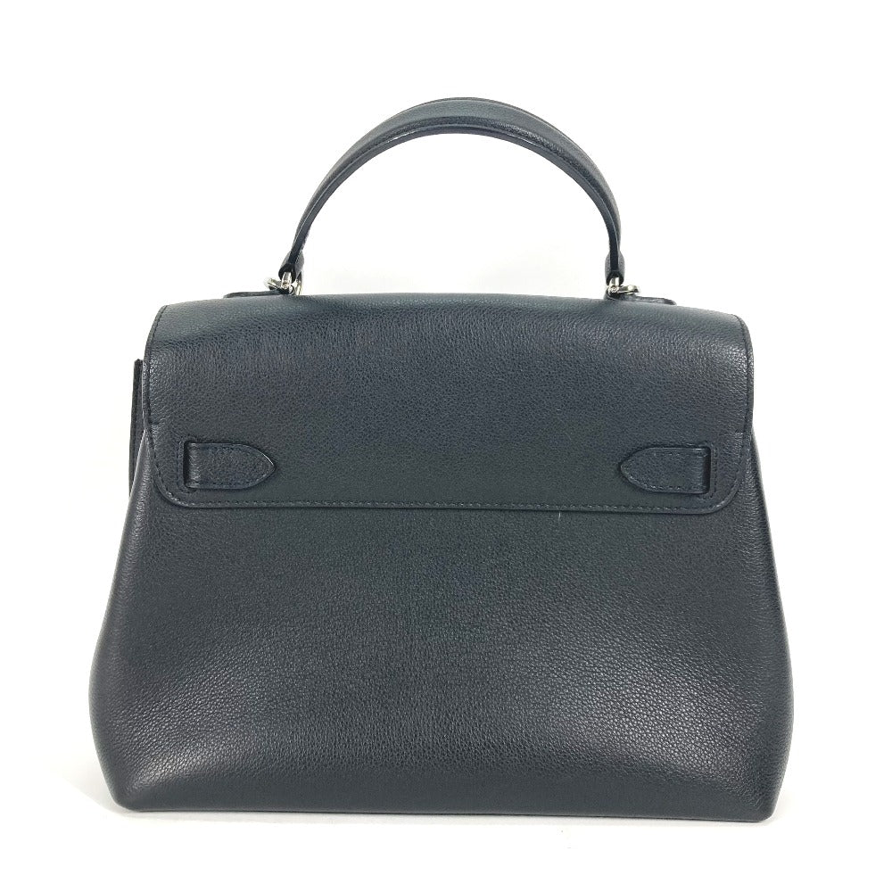 LOUIS VUITTON Handbag M51395 Grain Calfskin Leather black Bag Tote Bag Rock Me Ever MM Women Used