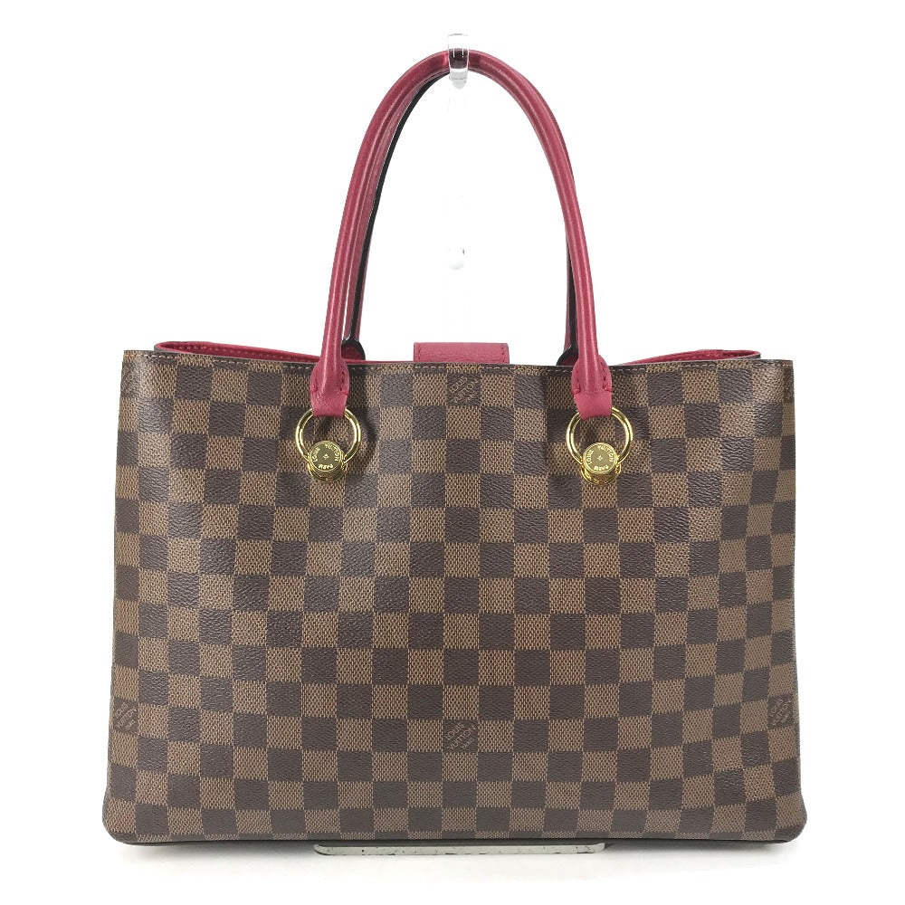 LOUIS VUITTON Shoulder Bag  N40052 Damier canvas Red Damier LV Riverside Women Used