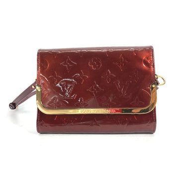 LOUIS VUITTON Clutch bag M91547 Monogram Vernis purple Monogram Vernis Rossmore PM Women Used