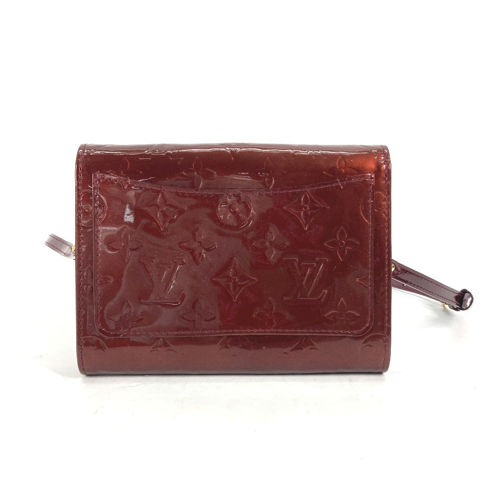 LOUIS VUITTON Clutch bag M91547 Monogram Vernis purple Monogram Vernis Rossmore PM Women Used