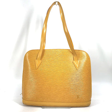 LOUIS VUITTON Shoulder Bag M52289 Epi Leather yellow Epi Ryu Sac Women Used