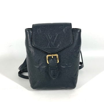 LOUIS VUITTON Backpack M80596 Monogram Ann Platt Leather black Monogram Ann Platt Tiny Backpack Women Used