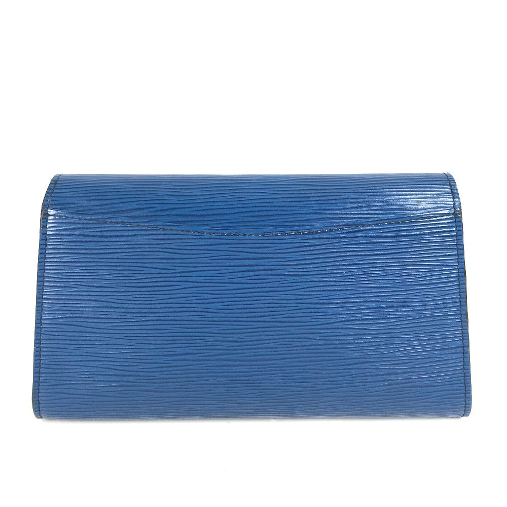 LOUIS VUITTON Clutch bag M52635 Epi Leather blue Epi Art deco Women Used