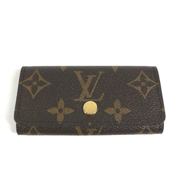 LOUIS VUITTON Key case Key holder  M69517 Monogram canvas Brown Monogram Multicles 4 Women Used