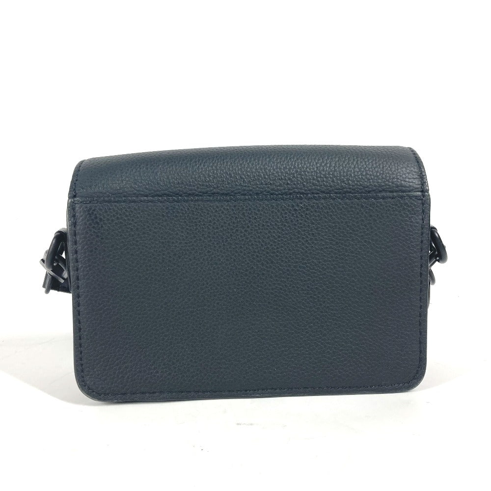 LOUIS VUITTON Shoulder Bag M82085 Cowhide leather black LV Aerogram Fastline Wearable Wallet mens Used