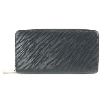 LOUIS VUITTON Long Wallet Purse M64838 Epi Leather black Epi Zippy wallet Women Used