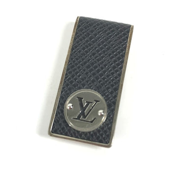 LOUIS VUITTON Money clip M00271 Taiga Leather, Metal black Taiga Pance Abbie Neo LV Club mens Used