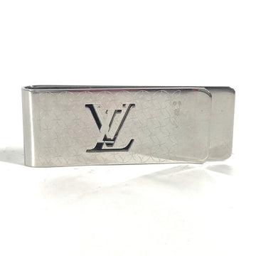 LOUIS VUITTON Money clip M65041 metal Silver building clip champs elyses mens Used