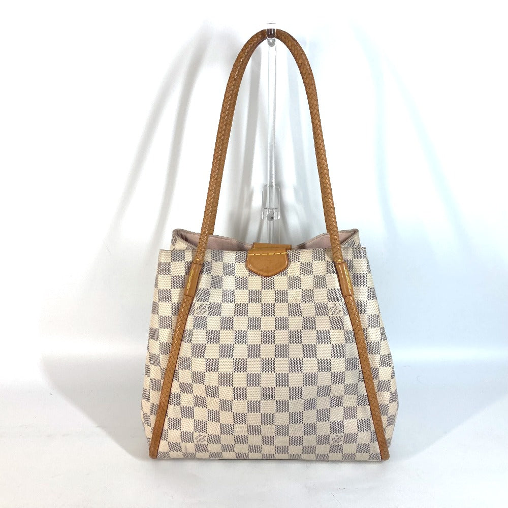 LOUIS VUITTON Shoulder Bag N44027 Damier Azur Canvas white Damier Azur Propriano Women Used