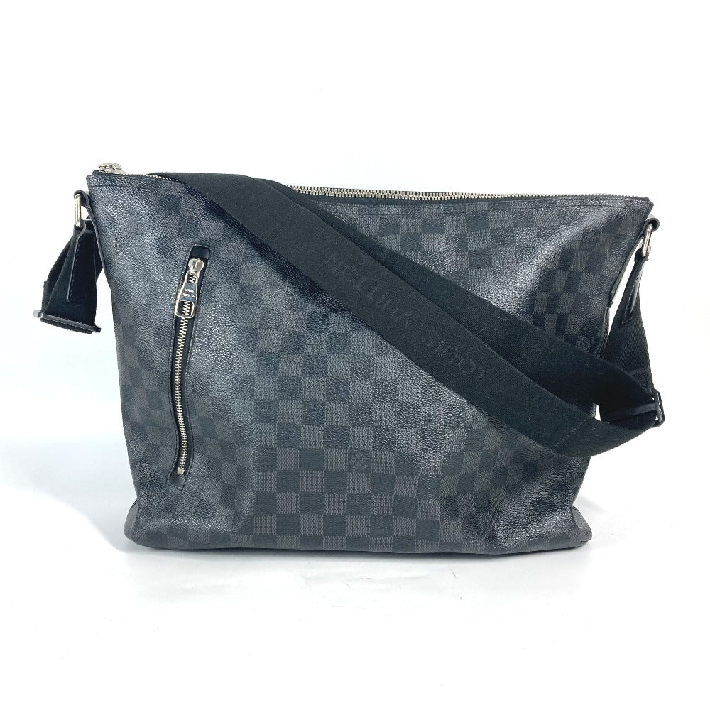 LOUIS VUITTON Shoulder Bag N41106 Damier Grafitto Canvas black Damier Grafitte Mick MM mens Used