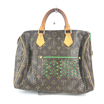 LOUIS VUITTON Handbag M95181 Monogram canvas green Monogram Perfo Speedy 30 Women Used