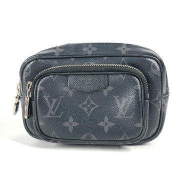 LOUIS VUITTON Shoulder Bag M30755 Monogram Eclipse Canvas black Monogram Eclipse Outdoor Pochette Women Used