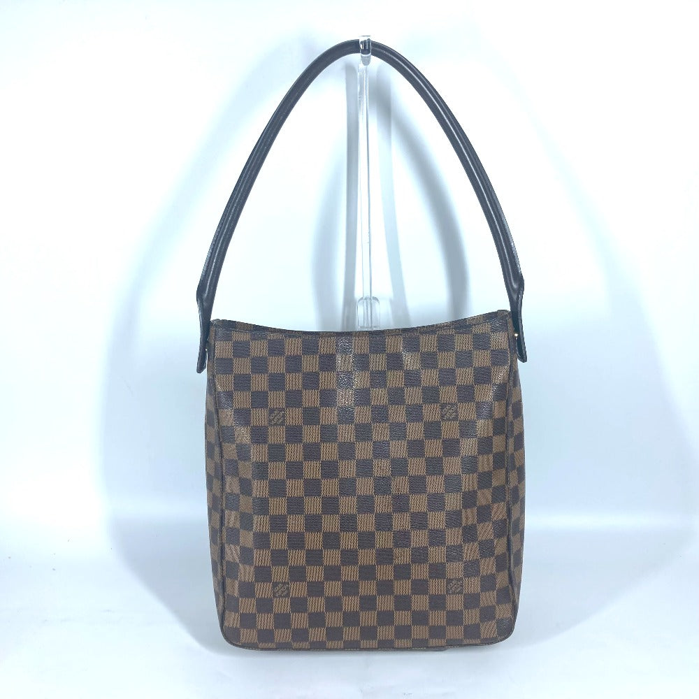 LOUIS VUITTON Shoulder Bag N51144 Damier canvas Brown Damier LoopingGM Women Used
